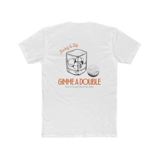 Gimme A Double Golf Drinking Tee